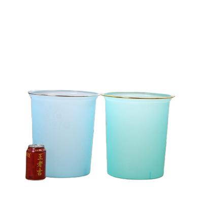 China Factory Direct Viable Home Office Hotel Bedroom Toilet Plastic Plastic Trash Bin for sale