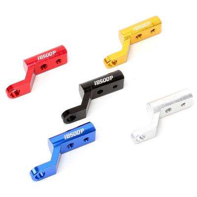 China Aluminum alloy electric car motorcycle scooter modified parts headlight rearview mirror aluminum alloy multi-function extension bracket for sale