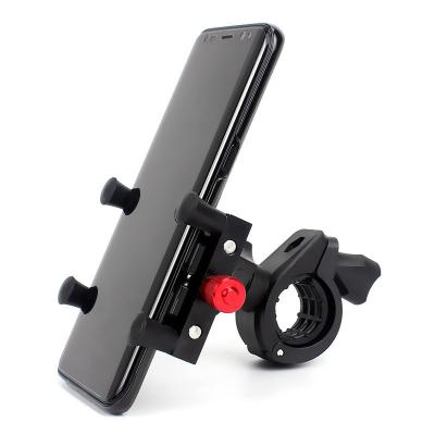 China Universal Electric Vehicle Universal Motorcycle Mobile Phone Navigation Bracket Aluminum Alloy Material Safe And Stable And Stowable for sale