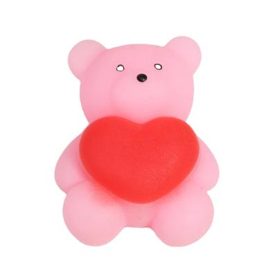 China Funny Educational Toy 2023 hot sell Kawaii Mini Mochi Animal Shape Child Toy Soft Toy For Anti-stress Squeeze Toy For Valentine's Day for sale