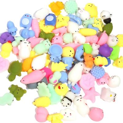 China Mini Toy 2023 Kawaii Squishies Animals Toys For Stress Relief Fidget Sensory Toy Autism cat Mini Mochi Squishies new fidget toys 2023 for sale