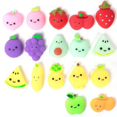 China Funny Educational Toy Kawaii Squishies Mochi Fruit series mochi toys  For Kids Antistress Ball Squeeze Party Favors Stress Relief Toys For Birthday for sale