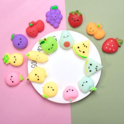 China Funny Educational Toy Antistress Ball Squeeze Party Favors Stress Relief Toys For Birthday Kawaii Squishies Mochi Fruit series mochi toys  For Kids for sale