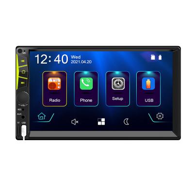 China GRANDnavi Stereo In 7 Inch Touch Screen Carplay Androidauto Auto Video Radio Car Stereo Dual Din Running Universal VCR for sale