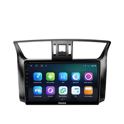 China 10.1 Inch Android GPS+RADIO+BT+USB GRANDnavi 2 Car Multimedia Stereo Radio Android Video Provider For NISSAN SYLPHY 2012-2015 With Frame for sale