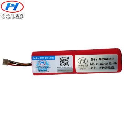 China Body kc certificate 21.6V 3.4AH Panasonic hot selling lithium battery for Meresoy massage gun Fiscia gun for sale