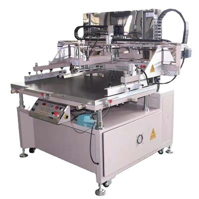 China Semi-automatic Machinery Repair Shops Doyan Vacuum Flat Bed Silkscreen Printing Machine Screen Printer For Sticker for sale