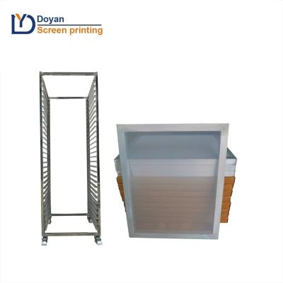 China Building material stores stainless steel silkscreen frame dry rack for sale