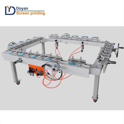 China Silk Screen Stretching Machine Best Price Fast Silk Screen Printing Clip Mesh Stretching Machine for sale