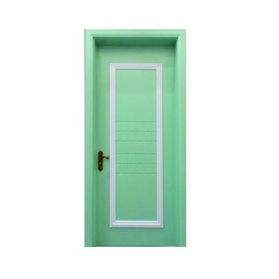 China Decoration Waterproof Materials Waterproof Interior Wood Plastic Composite Doors for sale