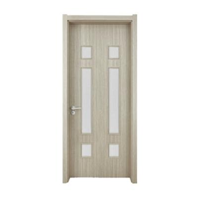 China Waterproof interior Wpc doors waterproof and soundproof factory sell hotselling nature color hollow wpc door panel wpc door panel for sale