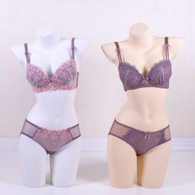 China Whosale Eco-friendly PP Plastic Female Lingerie Bar Mannequin Sexy Underwear for sale