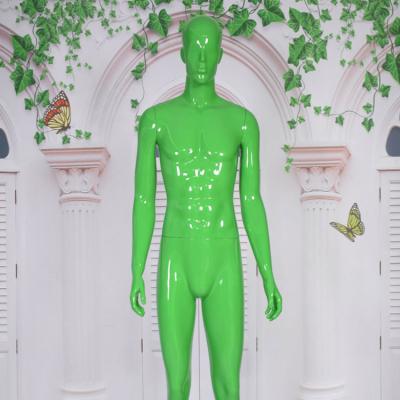 China Eco - Friendly Colorful Suit PP Plastics Representing Naked Full Body Male Realistic Clothes Mannequins for sale