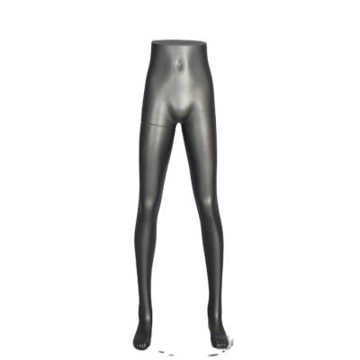 China Eco-friendly High Quality Silver Gray Display Dummy Male Legs Panty Bottom Mannequins For Men Mannequins for sale