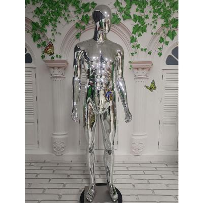 China Eco-friendly Chrome Cheap Gold Fashion Silver Male Abstract Face For Sale Men Mannequin For Dress for sale