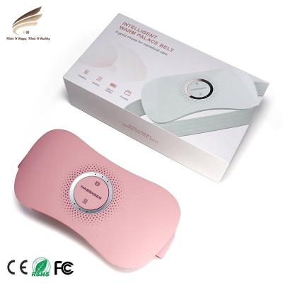 China Electric Wireless Belly Pain Relief Back Vibration Menstrual Period Warmer & Warmer USB Infrared Heating Support Belt for sale