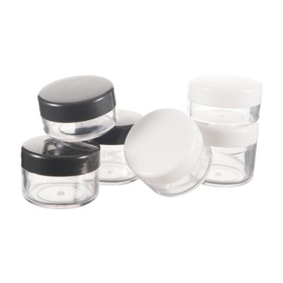 China Unique Design 10g 15g 20g Pet Cosmetic Plastic Bottle Delicate Cosmetic Body Cream Packaging Jar for sale