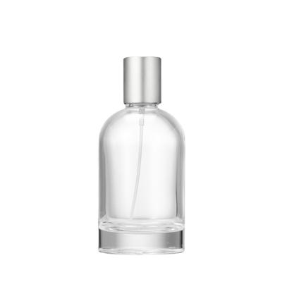 China Wholesale Cosmetic Luxury Unique Refillable Empty Bottle Round 50ml Perfume Spray Bottles For Sale for sale