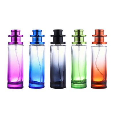 China Custom 30ml 50ml 100ml Glass Cosmetic Empty Packaging Bottles Perfume Glass Perfume Bottle for sale