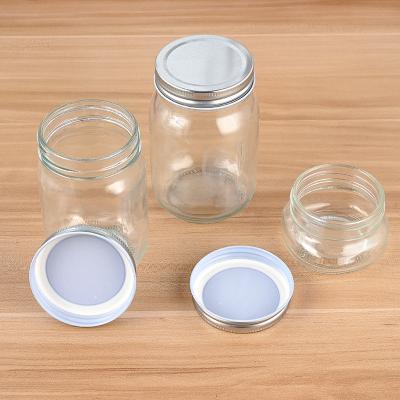 China Wholesale Freshness Preservation Kitchen Tea Coffee Sugar Salt Wide Mouth Storage Bottles and Jars With Lid for sale