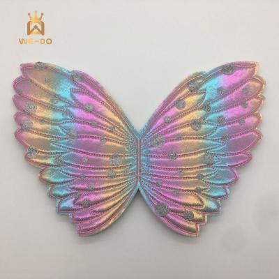 China Polyester newcomers fashion beautiful shiny butterfly wings for girl's birthday party for sale