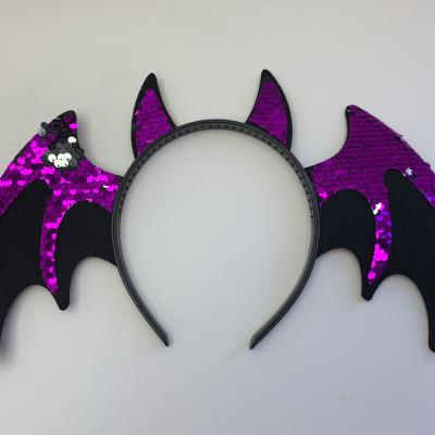 China Hot Selling Exquisite Sequin Design Bat Easter Aldult Custom Party Supplies for sale