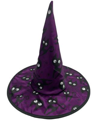 China Polyester New Launched Products 2021 Cheap Party Witch Hats Halloween Props for sale