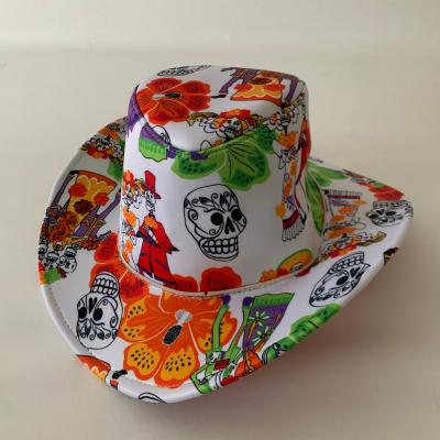 China New Launched Polyester Products Fashion Denim Fancy Halloween Carnival Party Hats for sale