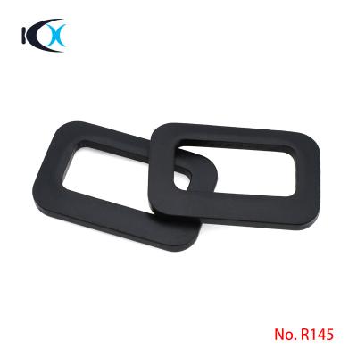 China Eco-Friendly Ladies Bag Accessories 25mm Square Ring Buckle Metal Strap Bag Clip Buckle for sale