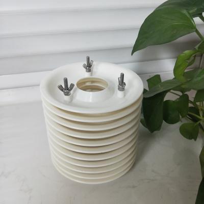 China Installation for Temperature and Humidity Pressure Sensor BGT 4-20 Plates Optional Inner Diameter 62mm Solar Radiation Shield for Temperature Sensor for sale