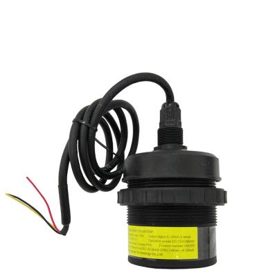 China DC12V RS485 Modbus 4-20mA 0-5V Power Output 0.25%FS 0-5M Ultrasonic Water Tank Liquid Level Sensor For Reservoir River Pool HTSL-ES for sale