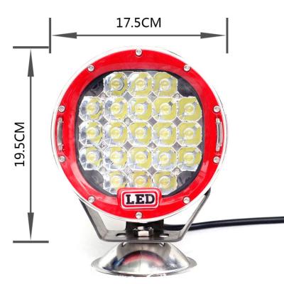 China 7inch 105W Off road LED Work Light 4x4 Jeep Driving Light Truck Work Light for sale