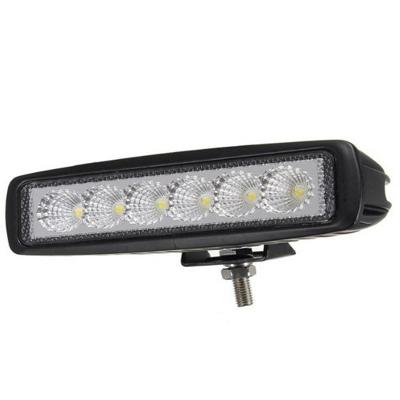 China 18W CREE LED Work Light Bar For Trucks Tractor Off road Jeep LED Lights for sale