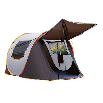 China Camouflage / Pop Playground Tents With Vestibule For 4-6 Person Family Waterproof Easy Set Up Camping Tent Large Enough For Mesh Wind Dome Tents for sale