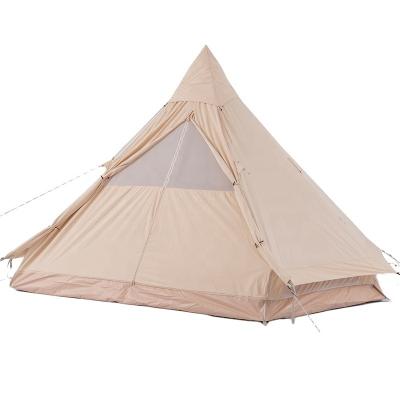 China Camouflage Play Tent Winter Camping Warm Beach/Field Thickening Automatic Open Four-sided Camping Rainproof Camping Tent 5+people for sale