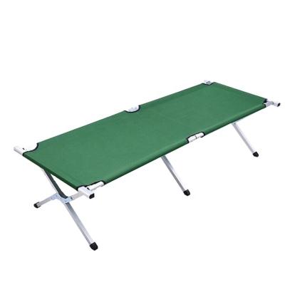 China Outdoor Cradle Bed Outdoor Camping Furniture Aluminum Folding Outdoor Portable Folding Bed Camping Double 600D Military Adults Cradle for sale