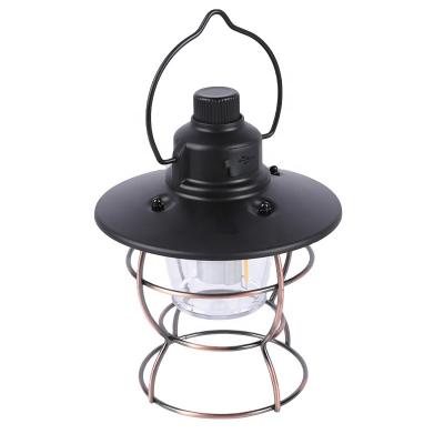 China Rechargeable Charging Switch Led Camping Lantern Vintage 2022 Best Camping Lanterns Factory for sale