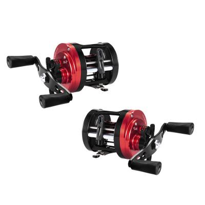 China LEFT HAND 5.3:1 9+1bb Left Magnetic Brake Max Drag 9kg Right Drum Around Sea Fishing Reels for sale