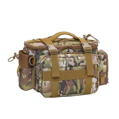 China Outdoor Wholesale Goods Outside Camouflage Fishing Lure Bag for sale