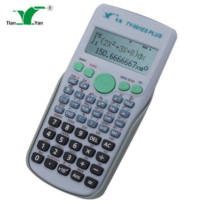 China Scientific TY-991ES PLUS function exam school old style calculator calculators luminous light display for sale