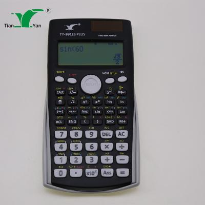 China Universal Purpose Calculator Handheld Student's 991ES Scientific Calculator PLUS LED Display Pocket Works Solar Panel System Calculator for sale