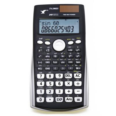 China TY-290ES General Purpose Scientific Calculator Statistics Mathematics Log with 240 Plus Function Shipping Freight Calculator for sale