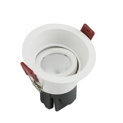 China Hot Selling Modern Indoor Recessed 10 5 Watt Round LED Ceiling Downlight Fixture For Hotel Home Suitable for sale