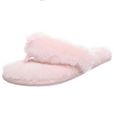 China Fashion Slipper Shearling Sheepskin Indoor Slipper\Winter Classic Warm Comfortable\Durable Sale For Women for sale