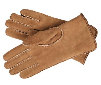 China 2021 Wholesale Plain Fashion Sheepskin Women's Winter Cycling Gloves for sale