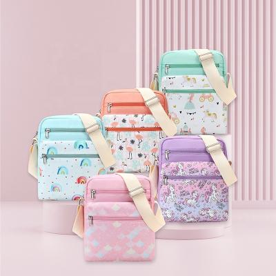 China Mygreen Waterproof Child Freeze 2 in1 Cartoon Shoulder Pouch Girls Small Messenger Sling Cross Bag - Body Bags For Kids for sale