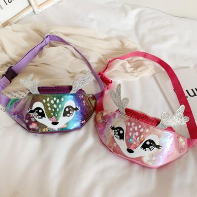 China Water Proof Kids Cute Pussy Pack Kids Waist Bag Style Fashion Bags For Women Girls Purses Leather Waist Bag Waterproof for sale