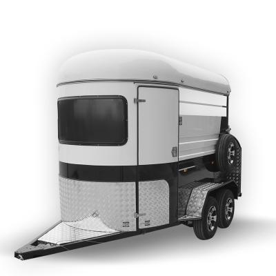 China Other Easy To Use Economical Horse Trailers 2HSL-ECO 2 Horse Straight Float for sale