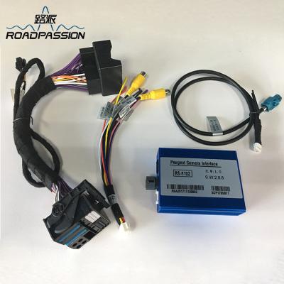 China Parking line car camera reverse video interface for Peugeots 508 208 308 508 2008 for sale