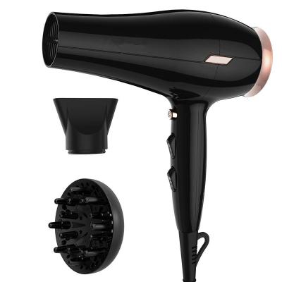 China Salon Ionic Professional Ionic Hair Dryer, 2200w Powerful 2200w Hot and Cold Blow Dryer Heat Setting Hair Dryer 2 and 3 Speeds for sale